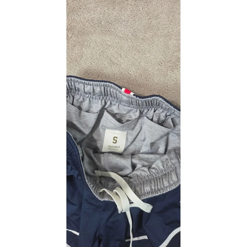 Tracksmith Twilight Running Shorts Men's Size Small Color Blue EUC